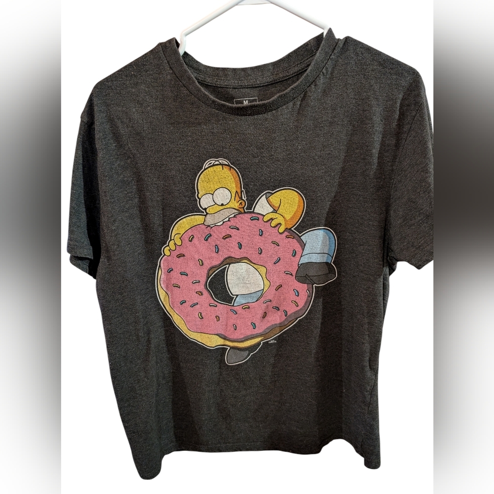 2/22$ Gray T-Shirt with Omer Simpson